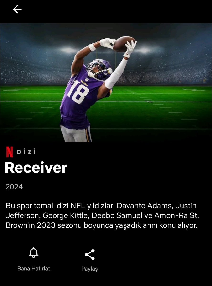 Receiver, Netflix'in uygulama içi aramasında artık çıkıyor. Planlanan yayınlanma tarihi Temmuz 2024..

'Bana Hatırlat' düğmesine tıklamayı unutmayın!