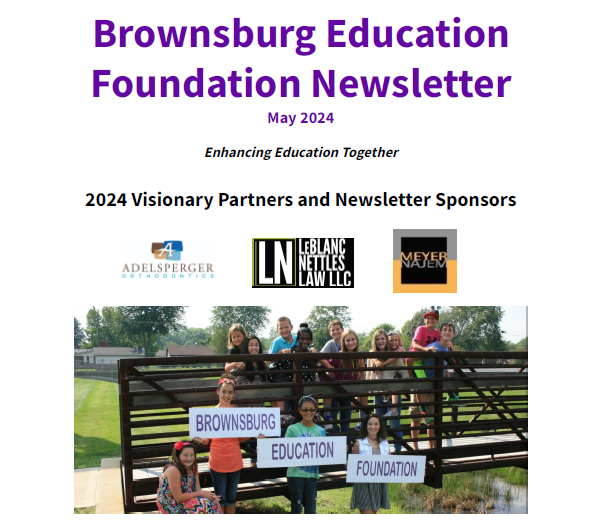 2024 scholarship recipients as well as lots of other news in the May BEF Newsletter! Read it here, if you don't already receive it electronically: bit.ly/4b58C0D Would you like to join our newsletter distribution list? Click this link to sign up: bit.ly/3P8RNX7