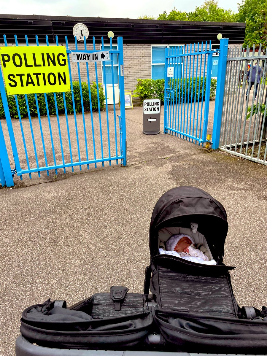 #babiesatpollingstations ✅