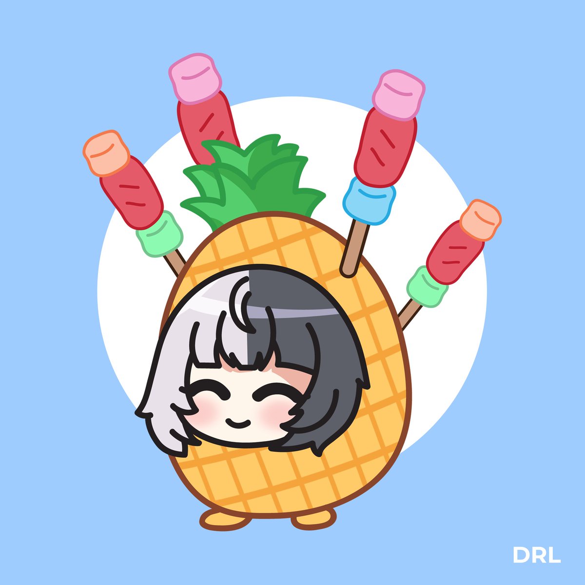 Happy Birthday!! 🥳

Shiori wearing Festive Pineapple
#ShiorinSketch  #partyvella