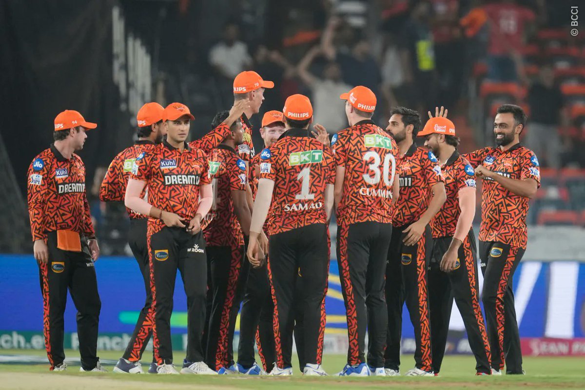 For the first time SRH bowlers won a match for SRH in IPL 2024