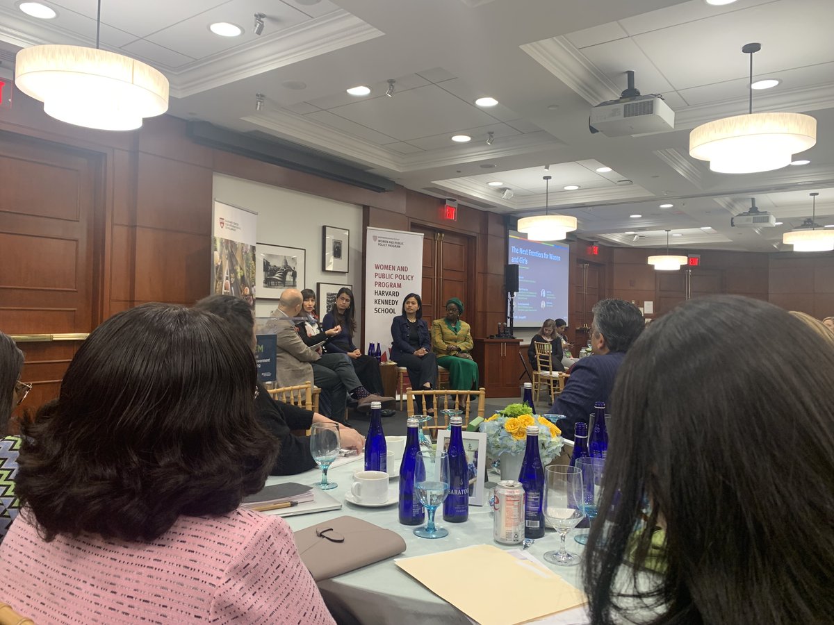 This afternoon at #GEM24, insight from @DorothyEstrada on a panel with Madam Bineta Diop, Janet Pau, & @miaperdomoz about next frontiers for equity in developing countries: “We have to build the gendered lens but also the intersectional lens, to build synergy between movements.'