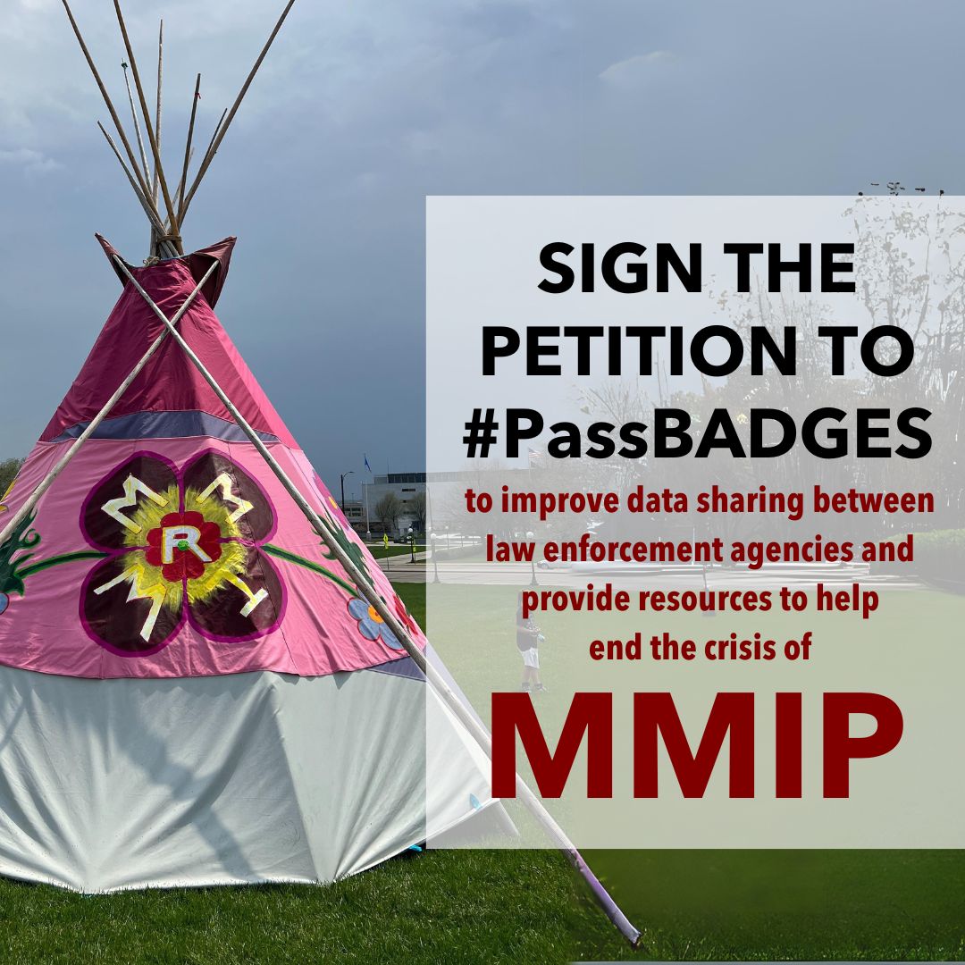 📣 Tell Congress to act swiftly to pass the BADGES for Native Communities Act to ensure Native Nation justice systems have the resources and support needed to protect their citizens. ✍️ SIGN: bit.ly/4bbHkpe #NoMoreStolenSisters