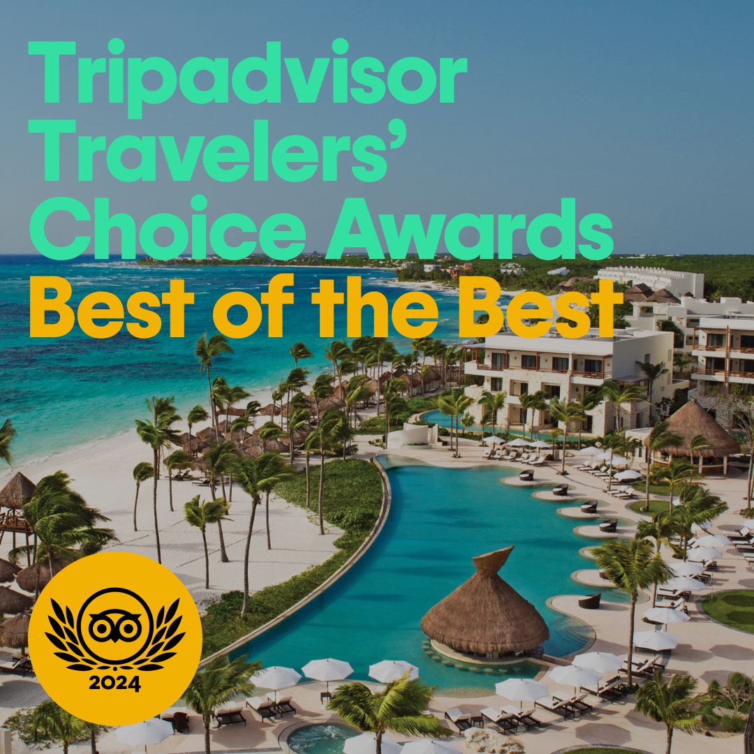 🎉 Secrets Akumal wins big at TripAdvisor's 2024 Traveler's Choice Awards! 
🏆 #8 Top (World), #1 Top (Mexico), #7 Luxury (World), and #2 Luxury (Mexico) 🏆 
Huge thanks to our loyal guests and dedicated team! 🌟 spr.ly/6019jOojS