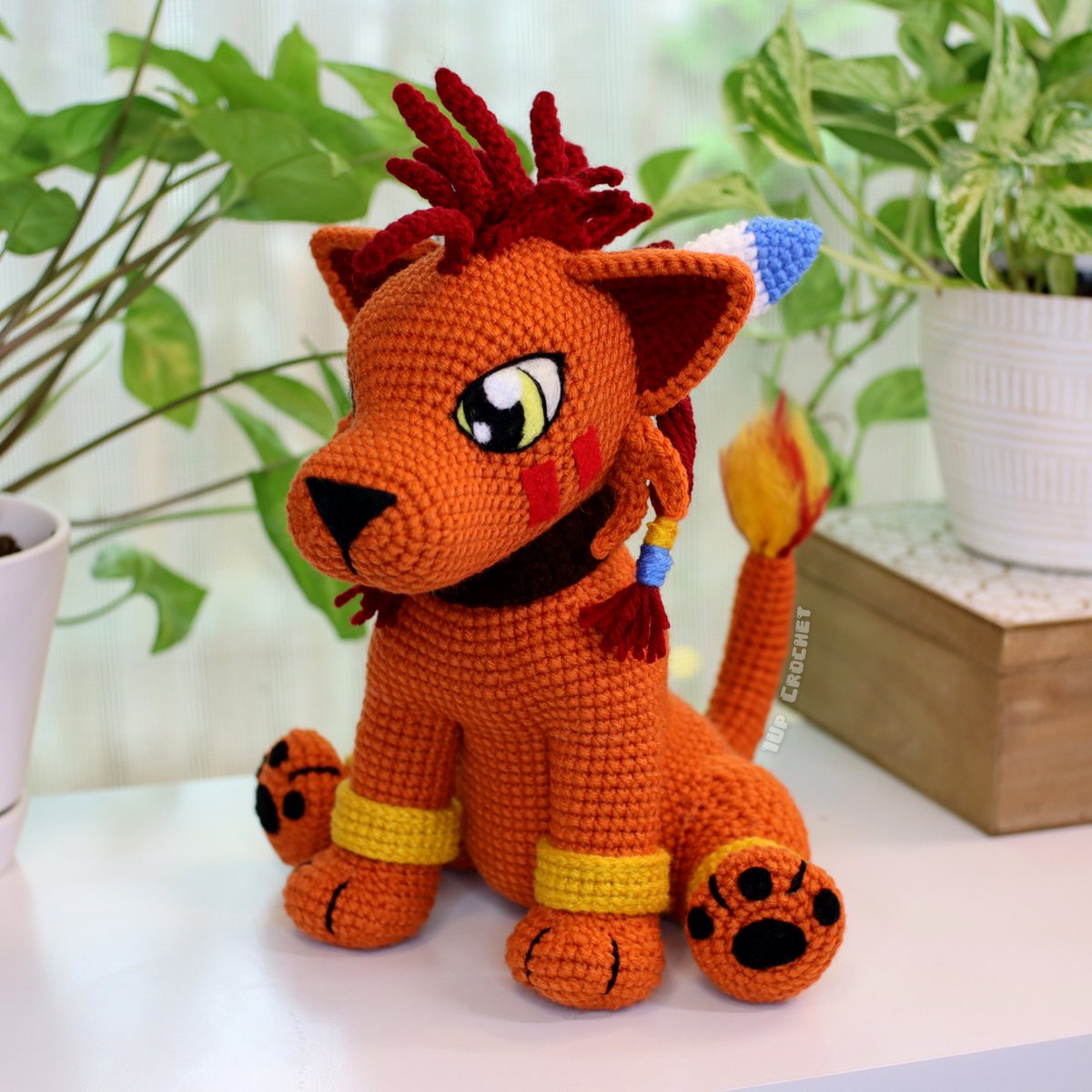 I give you... Baby Red XIII. Some may know him as Nanaki. He is now my adopted son.