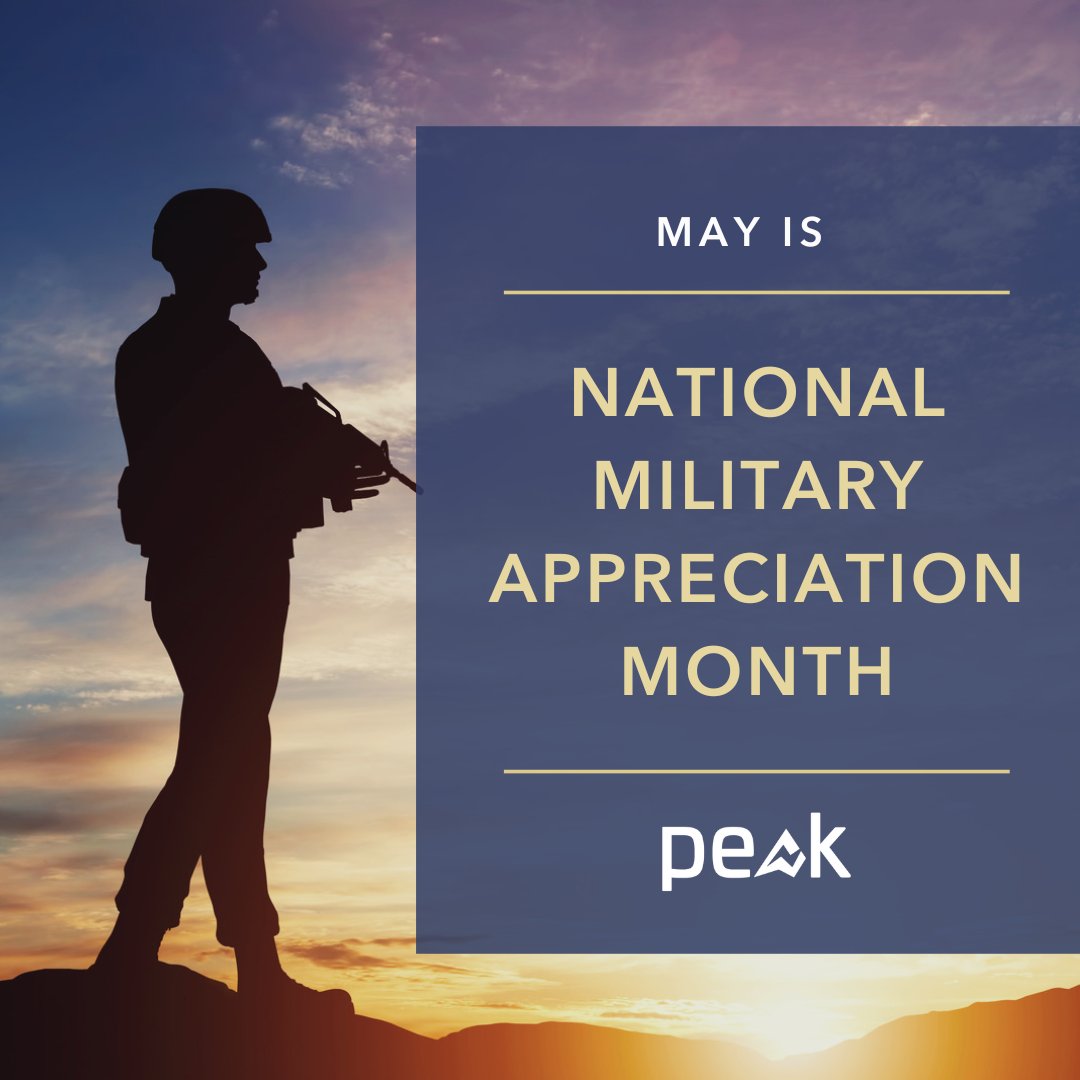🇺🇸 May is #NationalMilitaryAppreciationMonth! 🇺🇸

Join us in honoring the brave men and women who have served and continue to serve our country. From the Army to the Navy, Air Force, Marines, and Coast Guard, we salute you for your selfless dedication and sacrifice. 🙌🎖️