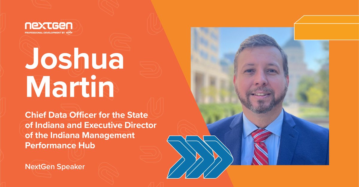 GovLoop's tweet image. The online #NextGen Summit is May 15! 📢 Join Joshua Martin (Chief Data Officer, @IN_gov &amp;amp; Exec Director, Indiana Mgmt Performance Hub) as he presents &quot;Where AI Can Help You Do Your Job Better – And Where It Can’t.&quot; Find out more &amp;amp; ✨ sign up ✨ now: bit.ly/4bgbXto