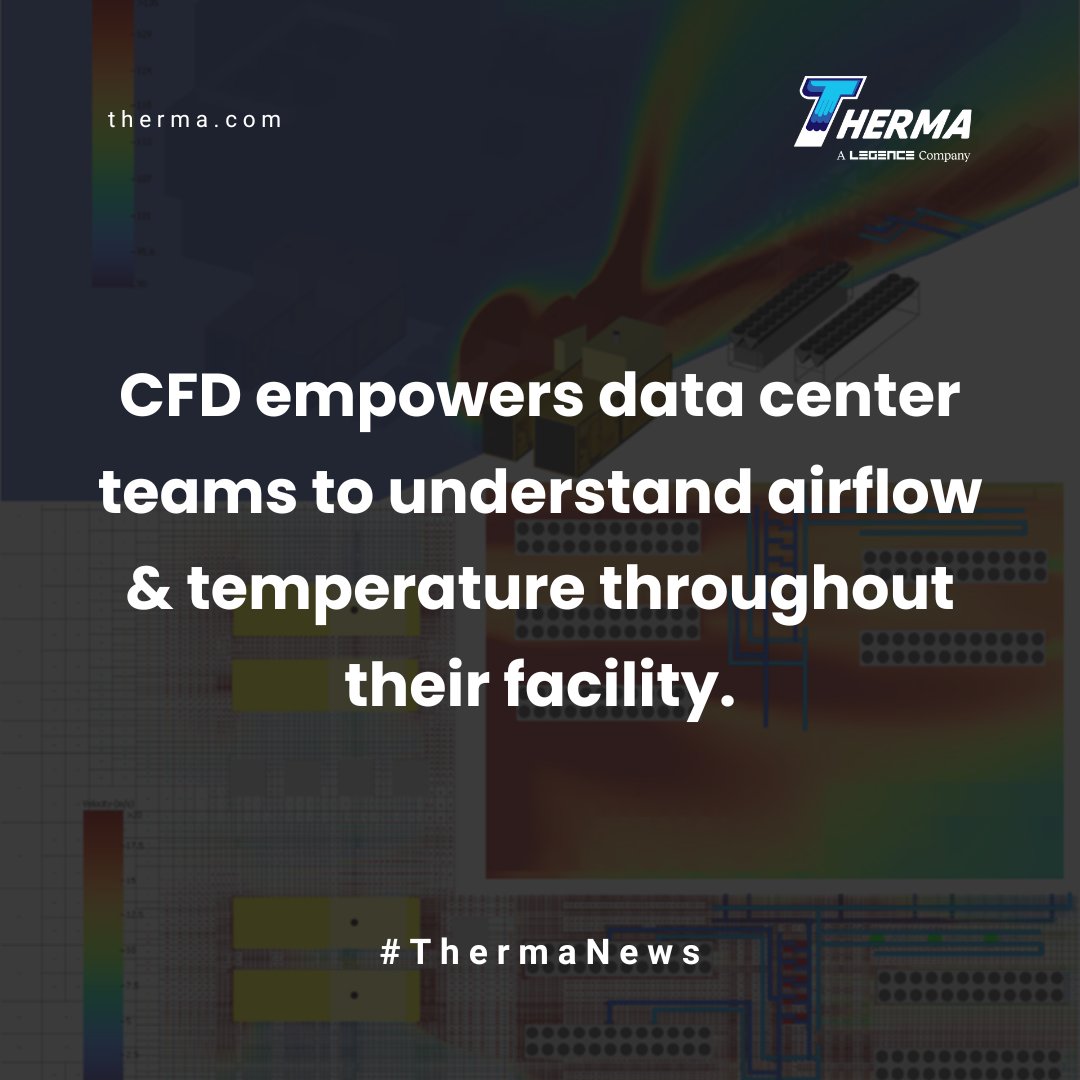 thermacorp's tweet image. The secret weapon for efficient data centers? #ComputationalFluidDynamics! Through CFD simulations, data center teams can visualize airflow and temperature, pinpointing exactly where improvements are necessary. For more: therma.com/what-is-comput…

#ThermaNews #WeAreLegence