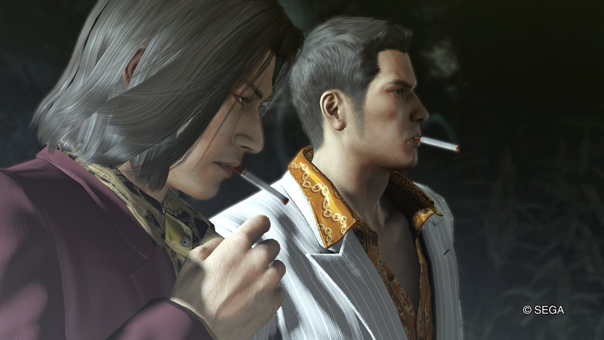 What a lovely moment! 😍 
#yakuza0 #likeadragon