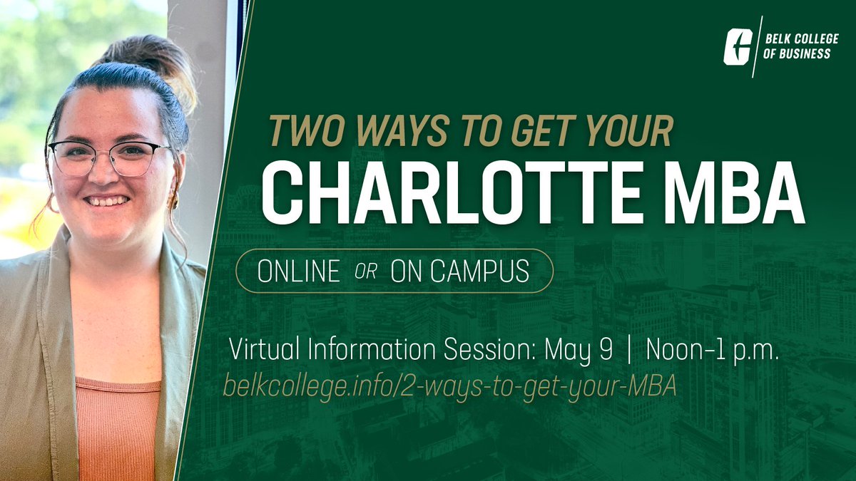 Are you looking to make that next jump in your career or change careers? Join us to learn how our online or on campus MBA can help you make that happen ⬇️ belkcollege.info/2-ways-to-get-…