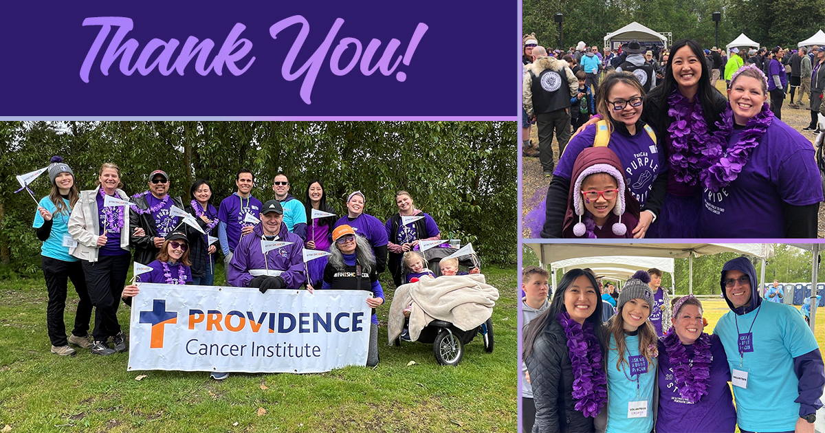 Thank you to everyone who supported us at this year’s 2024 @PanCAN PurpleStride! Our team braved the rainy weather and joined nearly 60 communities across the country to raise awareness and vital funding for programs to support #pancreaticcancer patients. #PanCANPurpleStride