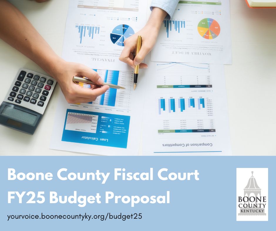 Did you know that Boone County has an engagement tool that allows you to review and comment on projects happening in the County? Right now, there are several projects on the tool - including the FY25 proposed budget. 

Check it out today - yourvoice.boonecountyky.org/budget25.