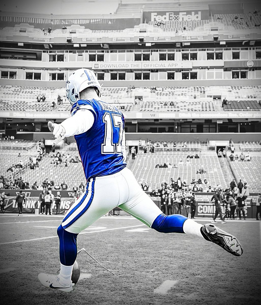 Our kicker is so hardcore, he kicked in the Pro Bowl with appendicitis...

...kickers need love too...so I had to do it, fam. 

Butter 🧈🧈🧈...forever #Legend. 

(Credit: @dallascowboys ...edits by me)