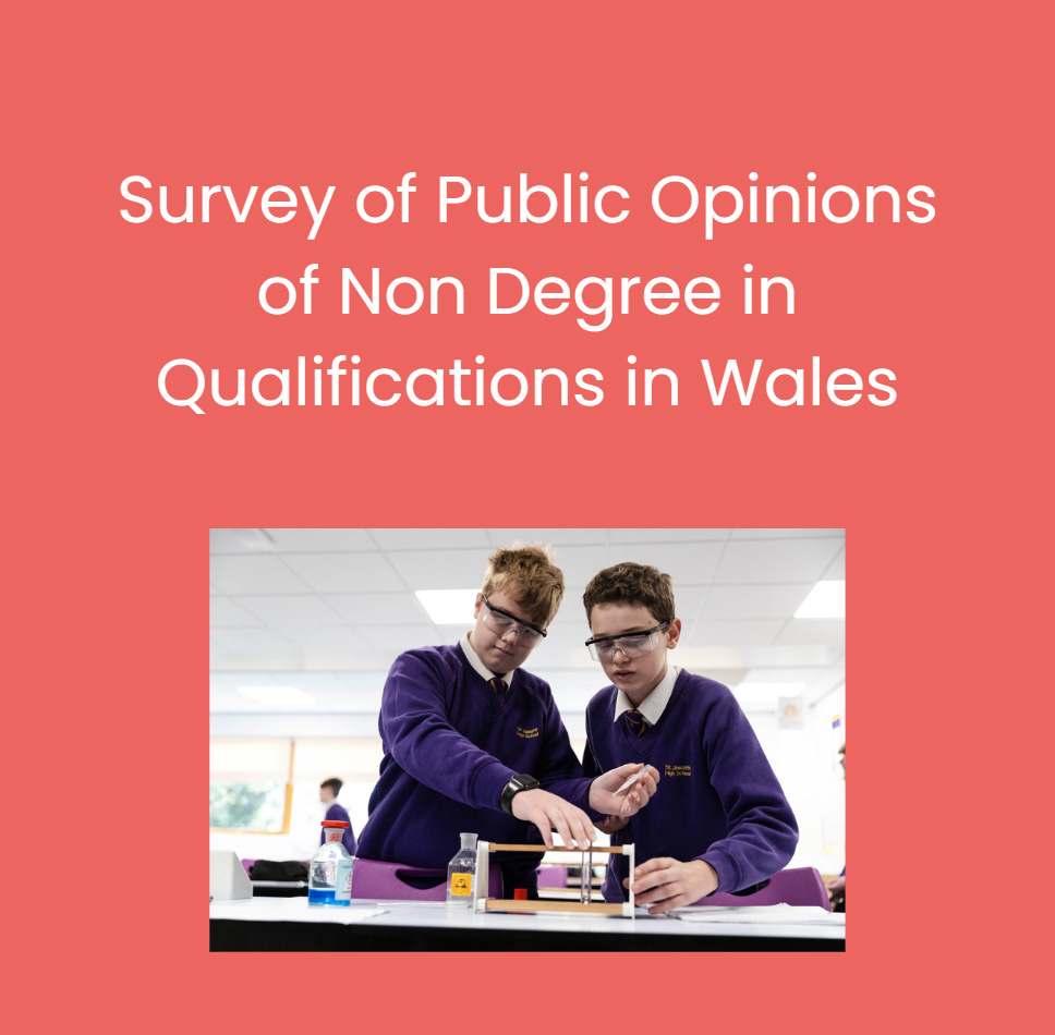 Interested in seeing the results of a public opinion survey on qualifications that aren’t degrees in Wales, from 2023? Take a look here: orlo.uk/peEWV