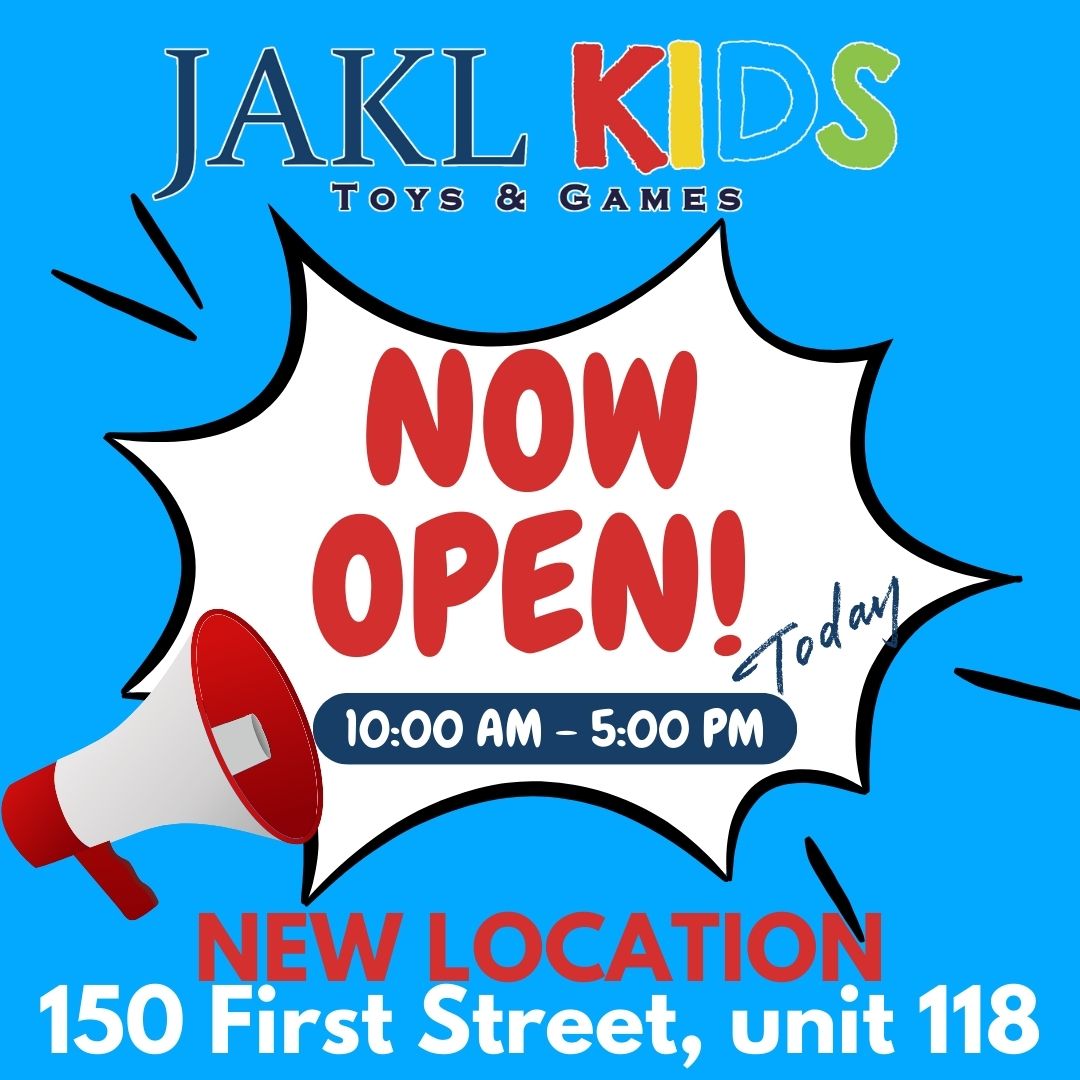 Come visit us at our new location!!! 150 First Street, unit 118...we can't wait to see you! :)
#jaklkids #toystore #kidstore #orangeville #toys