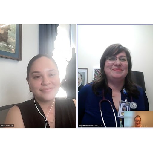 Colorado nurse advocate Dr. Darci Martinez joined ANHE's Virtual Hill Day for a meeting with Elizabeth Tapia from Rep. Caraveo's office (CO-8). Healthy environments = healthy people! #ANHEVIRTUALHILLDAY2024