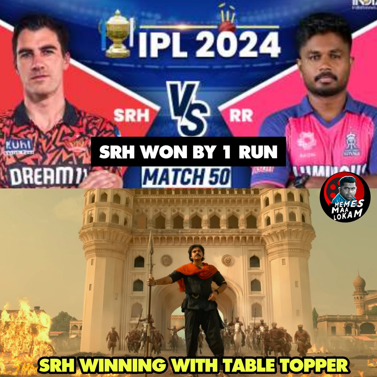 Orange army  IS BACK 🧡

#Srh #RR #Rajasthan #Hyderabad #Pink #Orange #bhuvaneswarkumar #Nithishreddy #Gachibowli #Pattcummin #yashasvijaiswal #parag #Tabletopper #Win #Orangearmy #Sunrisers #Sanjusamson #Hhvm

Follow @Nb4Ea 👈