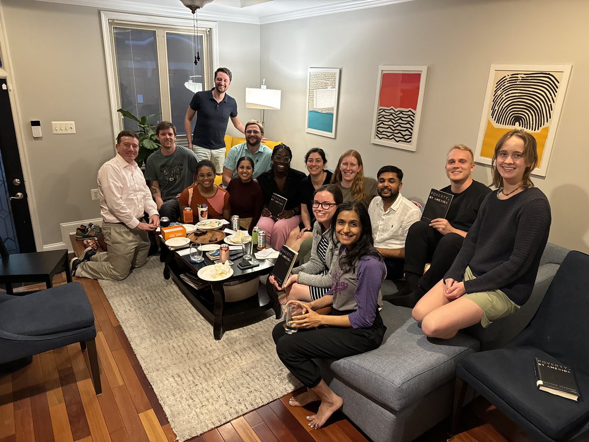 Johns Hopkins UH Residents (@jh_uh_residents) on Twitter photo The opportunity to reflect on privilege, structural determinants of health, and calls to action is a privilege in and of itself. Thanks to <a href="/jessemcdermeit/">Jesse McDermeit</a> for hosting our latest session of Urban Health Book Club on Poverty by Matthew Desmond. The opportunity to reflect on privilege, structural determinants of health, and calls to action is a privilege in and of itself. Thanks to <a href="/jessemcdermeit/">Jesse McDermeit</a> for hosting our latest session of Urban Health Book Club on Poverty by Matthew Desmond.