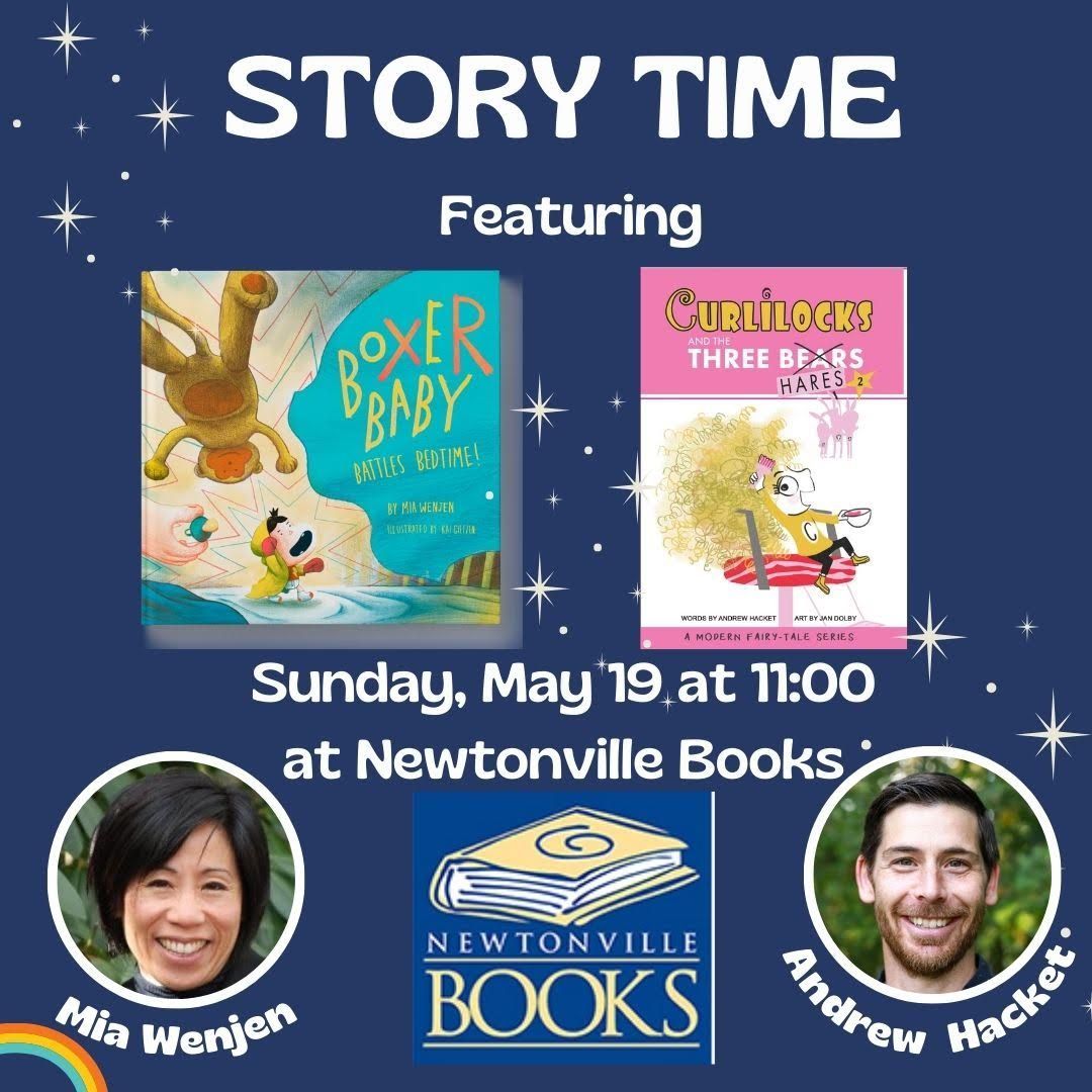 Save the Date! Andrew Hacket and I will be at Newtonville Books for our Book Launch! buff.ly/3xqj2sE via @pragmaticmom @AndrewCHacket #ReadYourWorld #KidLit #Newton #BookLaunch @newtonvillebks