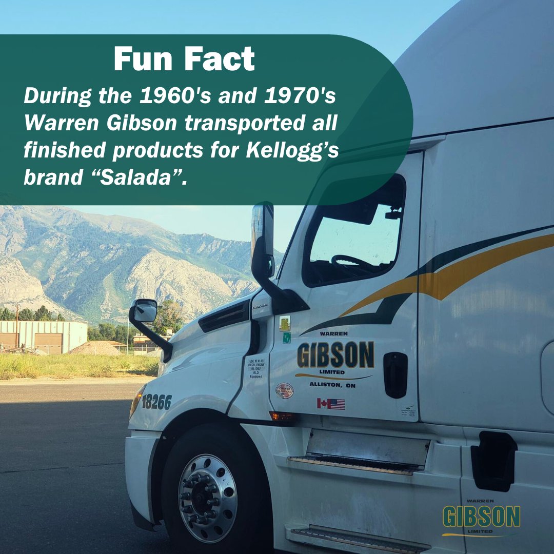Did you know? Salada used to be owned by Kellogg’s until 1988, they were then acquired by Redco Foods, Inc., the company that produces Red Rose Tea 🍵. #WarrenGibson #facts #Trucking