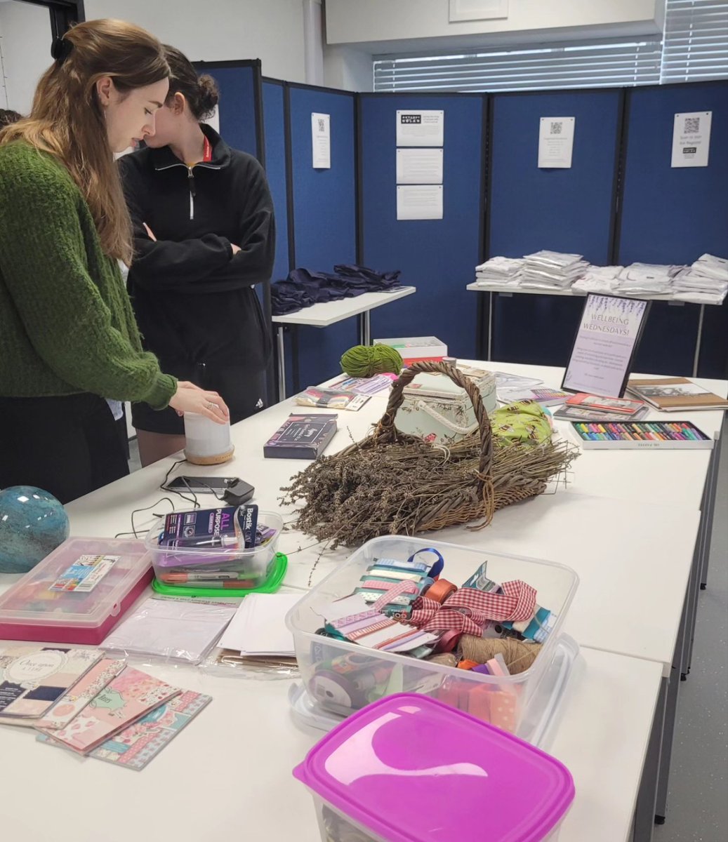 We thoroughly enjoyed our coffee and cake morning. We raised £287 for @anthonynolancharity our @uofl_schoolofhealthcare charity of the year. Wellbeing Wednesday joined us to crochet, make lavender bags and enjoy some massage and art therapy! Looking forward to the next time ❤️