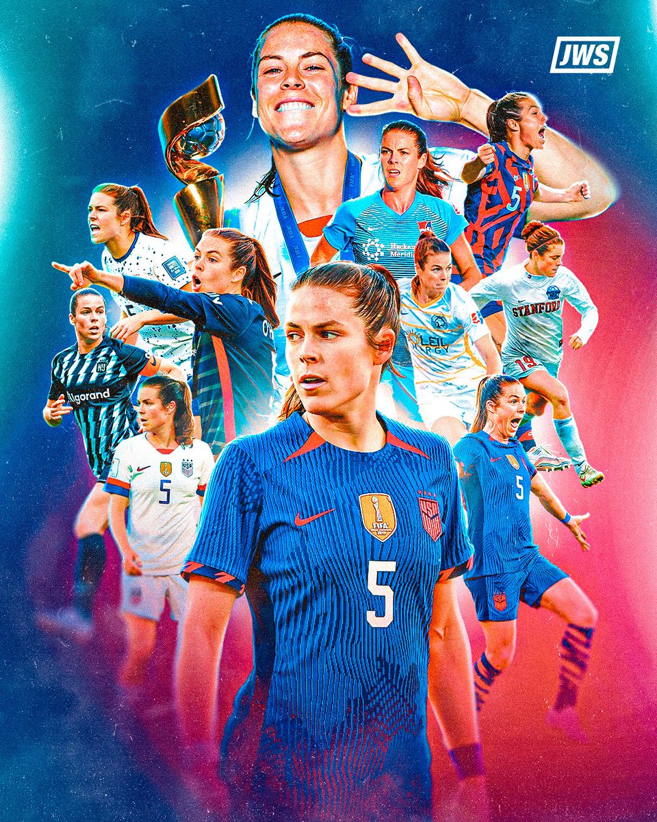 2x World Cup Champion Olympic Gold Medalist 2x NWSL Champion 3x CONCACAF Women’s Champion 5x SheBelieves Cup Champion 2x US Soccer Young Female Athlete of the Year 2009 All-American First Team 2009 MAC Hermann Trophy Winner 2010 WPS Champion What a run.