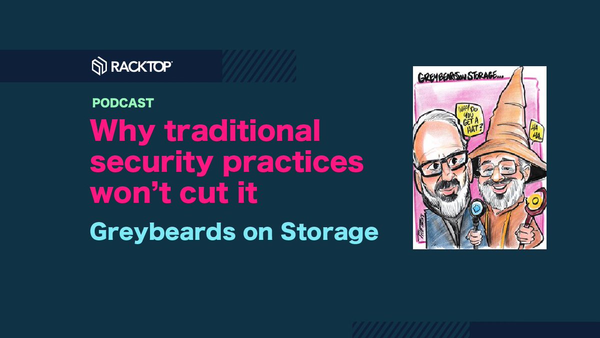 Greybeards on Storage: @JAHGT discusses why traditional security practices won't cut it. hubs.li/Q02vW0Rr0 #networksecurity #datasecurity #SOC #cyberattack