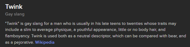 ArtyAbel's tweet image. apparently roblox thinks that &apos;Twink&apos; is a slur..

#roblox #robloxban #robloxmoderation #moderation #ban