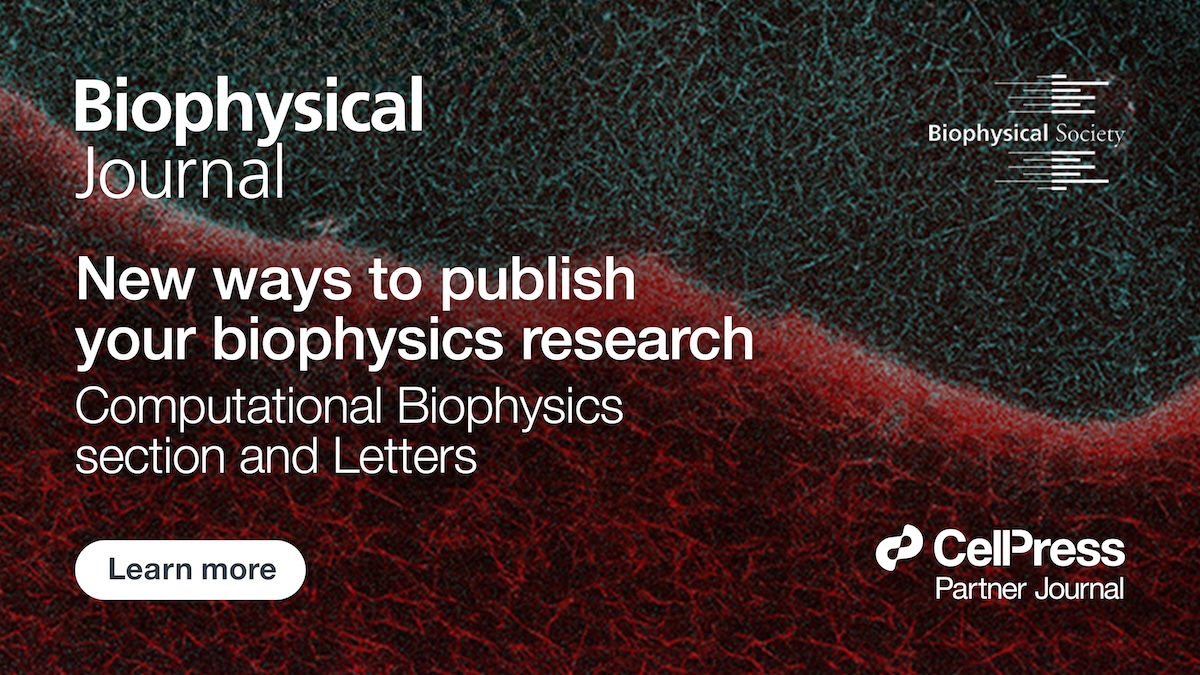 We are delighted to share two significant developments in @BiophysJ — an official journal of @BiophysicalSoc. Learn about our new Computational Biophysics section and the reintroduction of Letters. hubs.li/Q02scXMn0