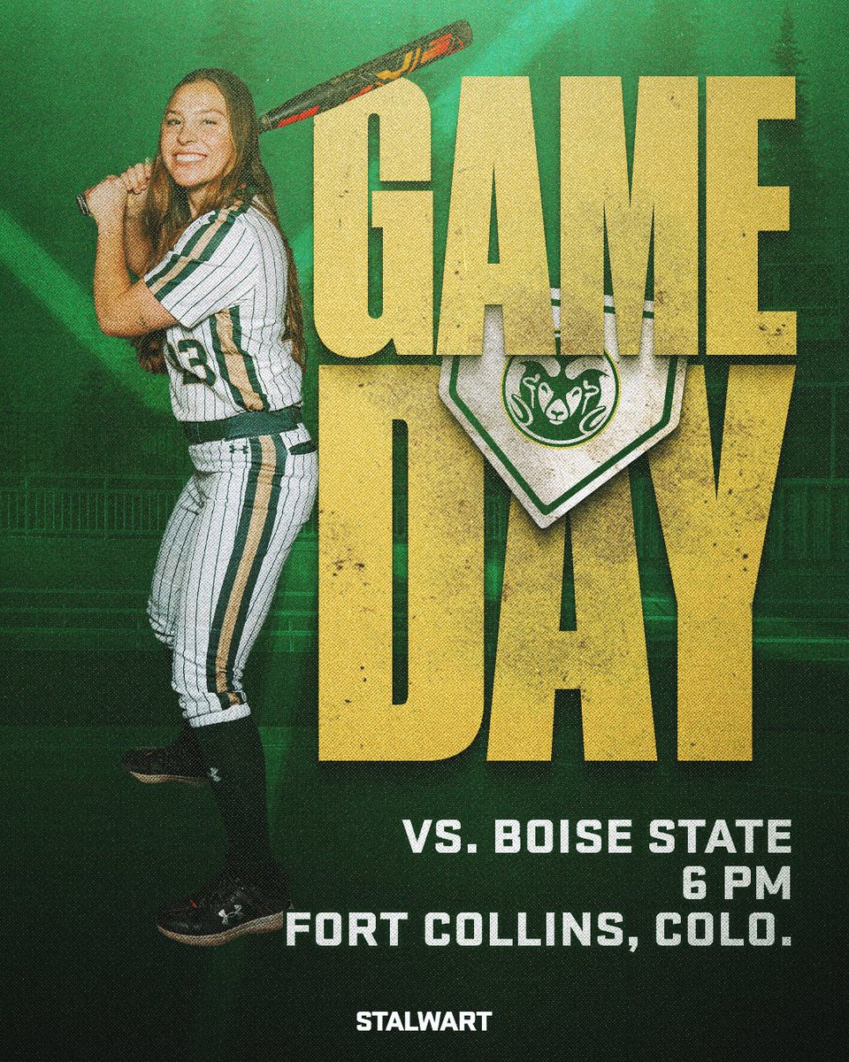 Let's get senior weekend underway! 🆚 CSU vs. Boise State 📍Fort Collins, Colo. 🕐 6 p.m. 📈csura.ms/LiveStats 🖥️csura.ms/MWNetwork #Stalwart x #CSURams