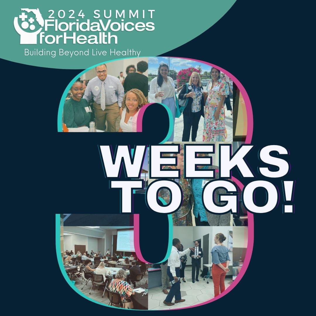 🔜 Our Summit is just around the corner! Don't miss this opportunity to gain insight into Florida's health care landscape & connect with stakeholders from across the state. 🔥 Space is filling up fast! Reserve your spot at FVHsummit.org. #FightLikeHealth24