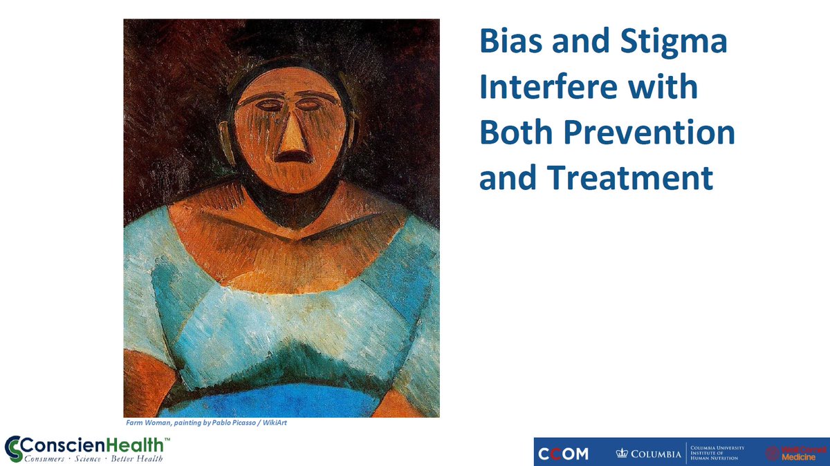 Looking forward to presenting on how #WeightBias and stigma interfere with treatment and prevention for #obesity. At the Columbia Cornell Obesity program today. Download my slides here:
conscienhealth.org/wp-content/upl…