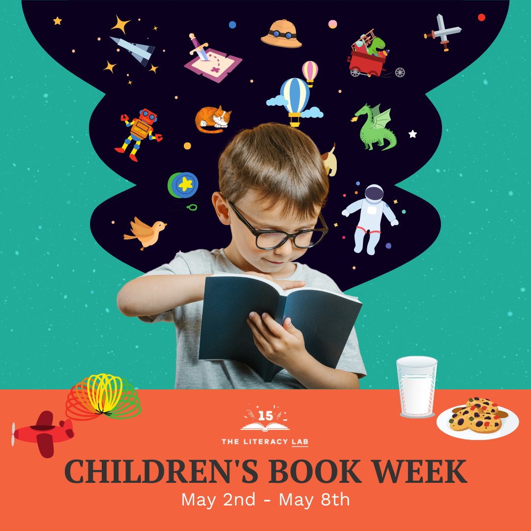 Children’s Book Week was founded in 1919 by Every Child a Reader and is the longest-running national literacy initiative in the country! Take some time this week to read with your little ones and spark a lifelong passion for books. 

#ChildrensBookWeek  #ChildrensLiteracy