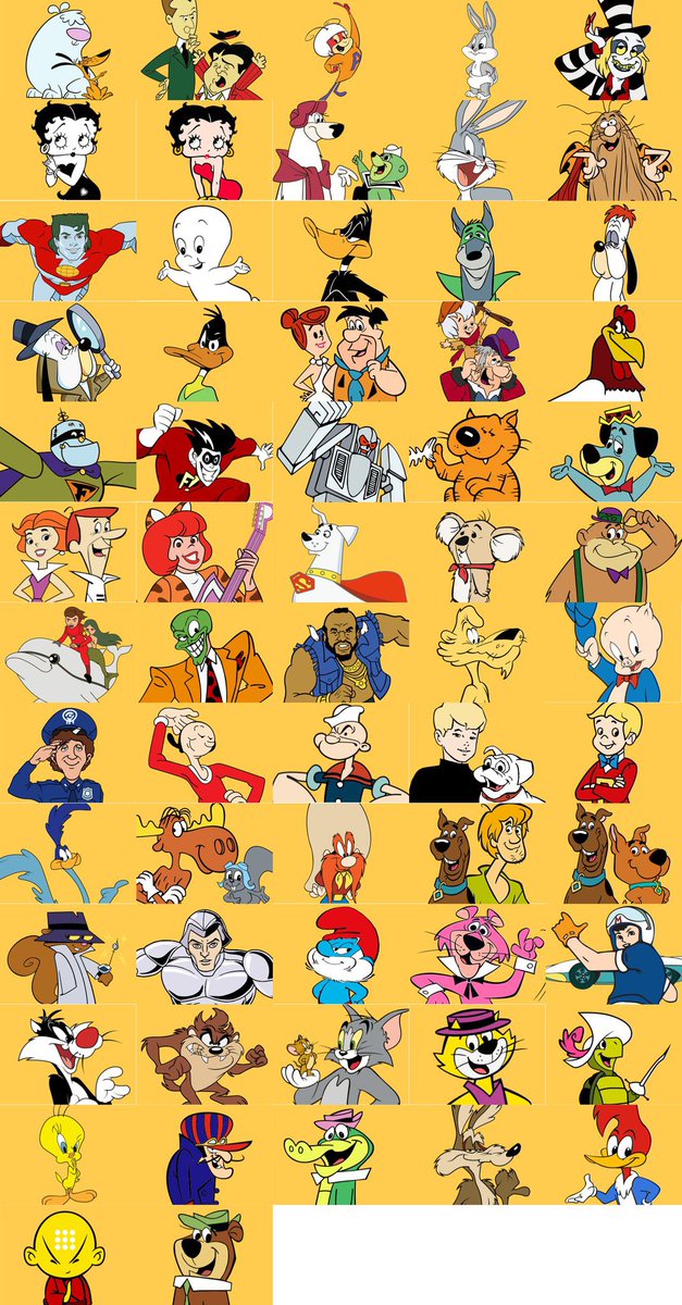 here’s all the shows that appears on MeTV Toons website