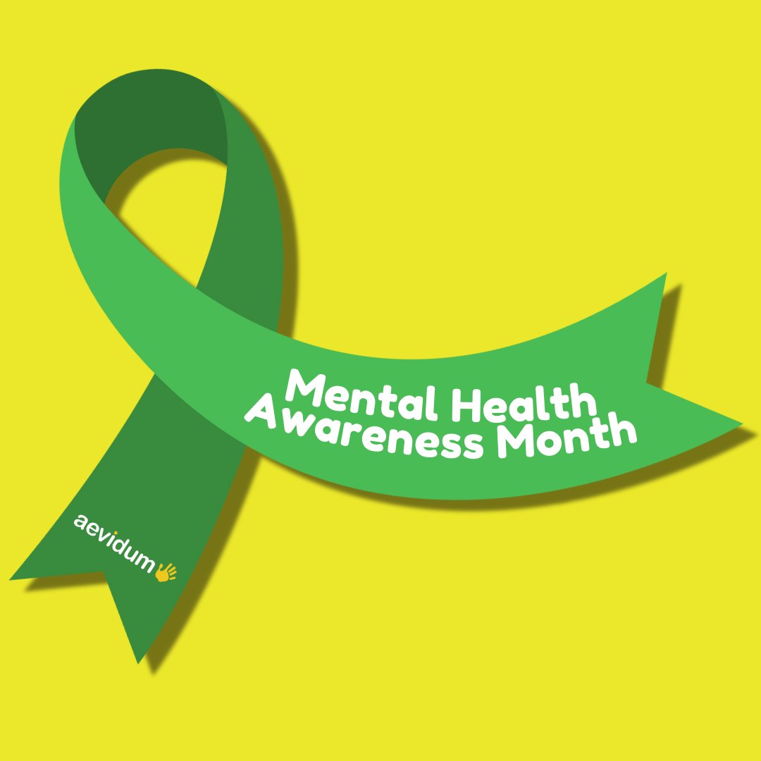 It's our favorite month of the year! Happy #MentalHealthAwarenessMonth!

#aevidum #gotyourback #mentalhealth #suicideprevention #endthestigma #suicideawareness