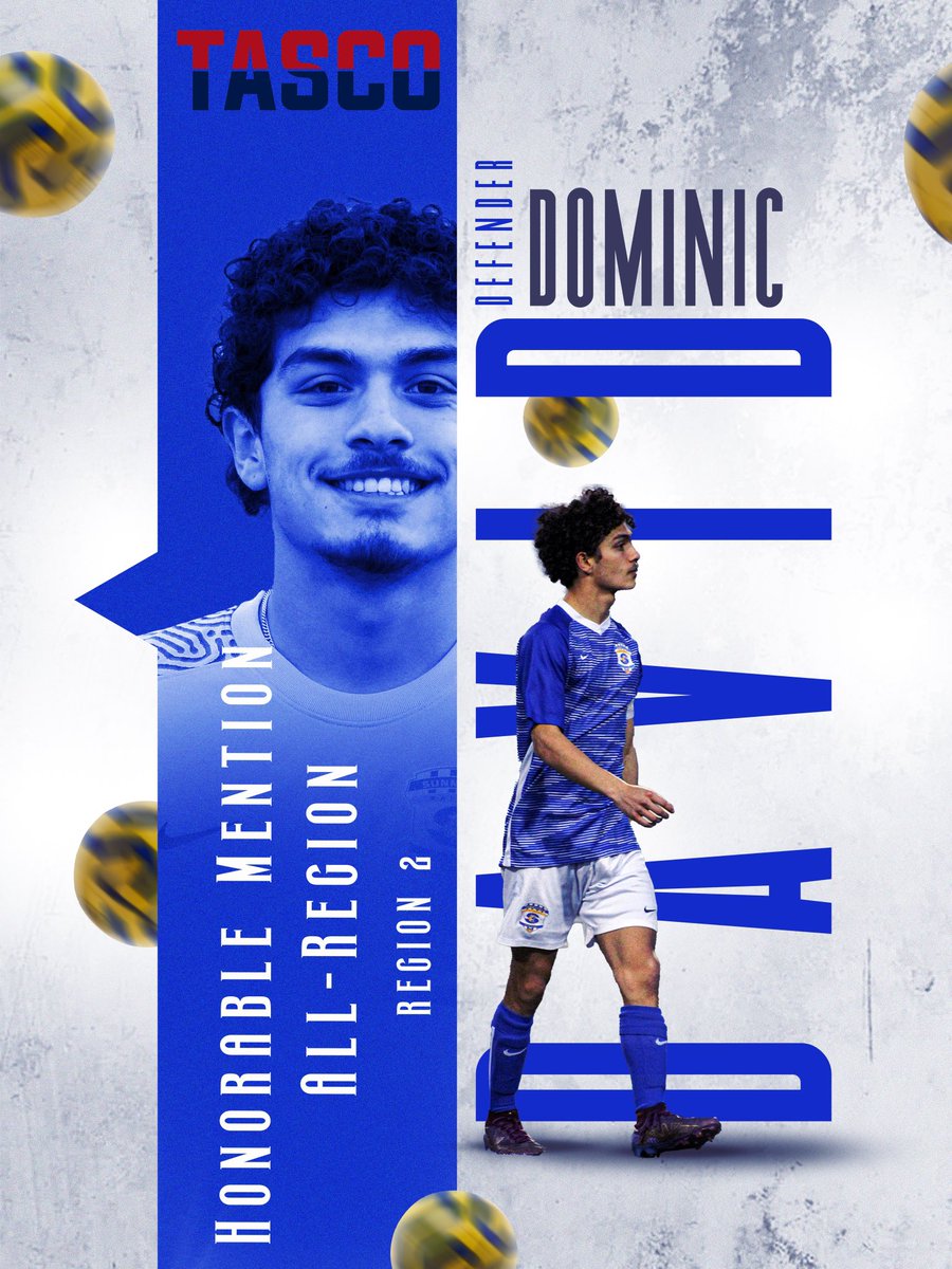 SHS Raider Soccer (@shsraidersoccer) on Twitter photo Congratulations Dominic David for being selected by TASCO as Honorable Mention Team All-Region Defender. Proud of all your hard work! #D2W #HWPO
<a href="/Sunnyvale_HS/">Sunnyvale High School</a> <a href="/SunnyvaleISD/">Sunnyvale ISD</a> <a href="/SVRaiderBooster/">SHS Raider Booster</a> <a href="/tascosoccer/">TASCO</a> <a href="/LethalSoccer/">Coach Duque</a> Congratulations Dominic David for being selected by TASCO as Honorable Mention Team All-Region Defender. Proud of all your hard work! #D2W #HWPO
<a href="/Sunnyvale_HS/">Sunnyvale High School</a> <a href="/SunnyvaleISD/">Sunnyvale ISD</a> <a href="/SVRaiderBooster/">SHS Raider Booster</a> <a href="/tascosoccer/">TASCO</a> <a href="/LethalSoccer/">Coach Duque</a>