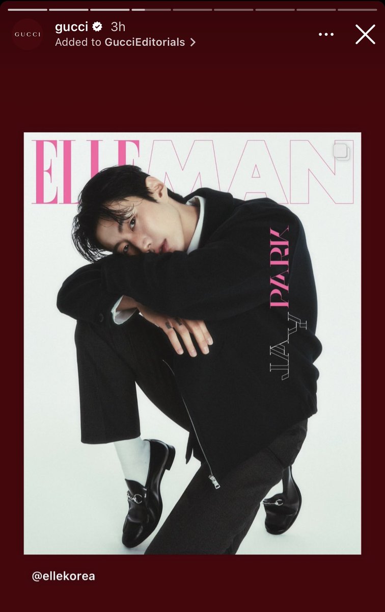 #Jaypark x #gucci x #Elleman