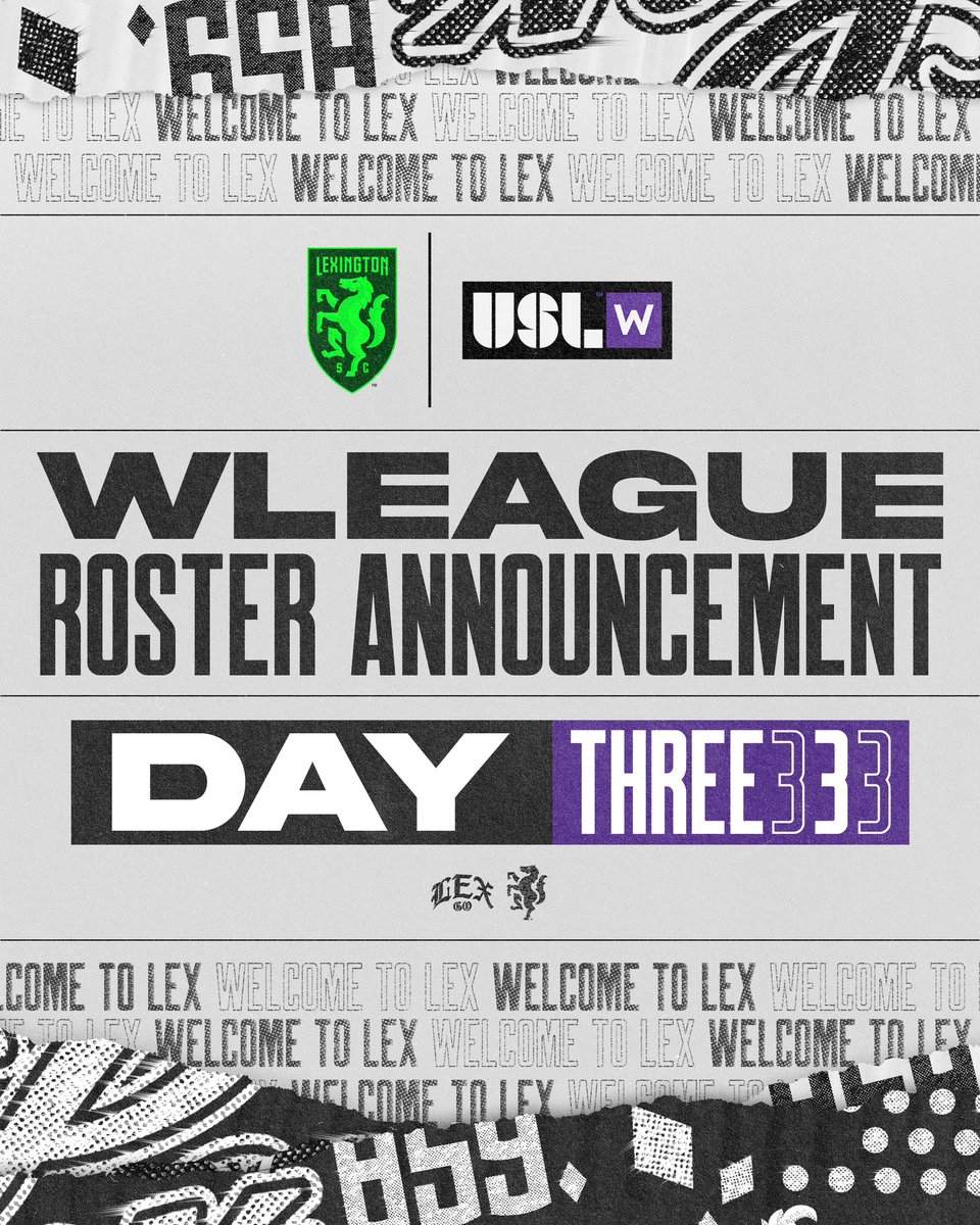 We’re back for Day THREE of our W League Roster Announcements! 🤩💚

Here’s another set of our players for this summer! ⬇️

#LexGo #ForTheW