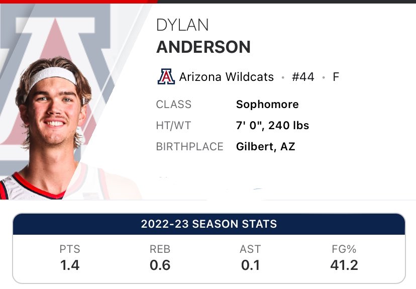 🚨🚨BREAKING🚨🚨
We got our BIG!  7 footer Arizona transfer Dylan Anderson has committed to Boise State!
Bleed Blue! Go Broncos!💙🧡💙🧡
#BeElite #BeLegendary #BlueElevation 
Support the program. Everything Counts↙️
BlueElevation.Org BECOME A MEMBER 
#BoiseState #Elite…