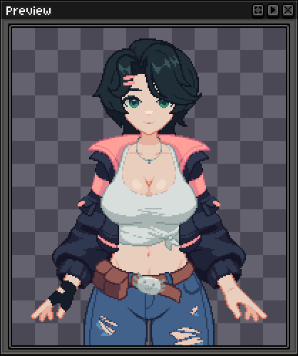 『 Pixel Model Art 🎨』 wip comm for: @ allylotl