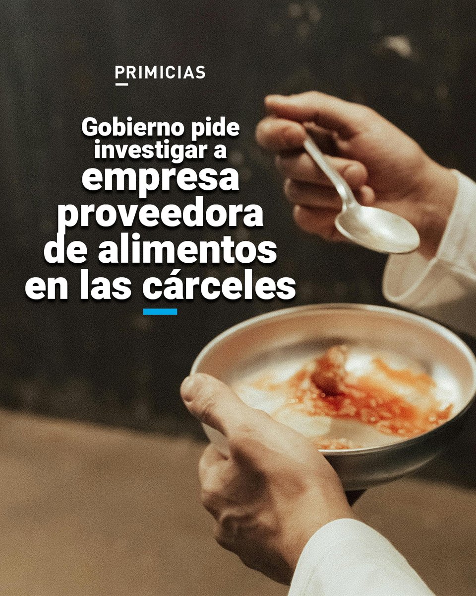 El Gobierno entregó información a la Fiscalía sobre presuntas irregularidades de la empresa proveedora de alimentos en las cárceles. prim.ec/Qzml50Rv5lA