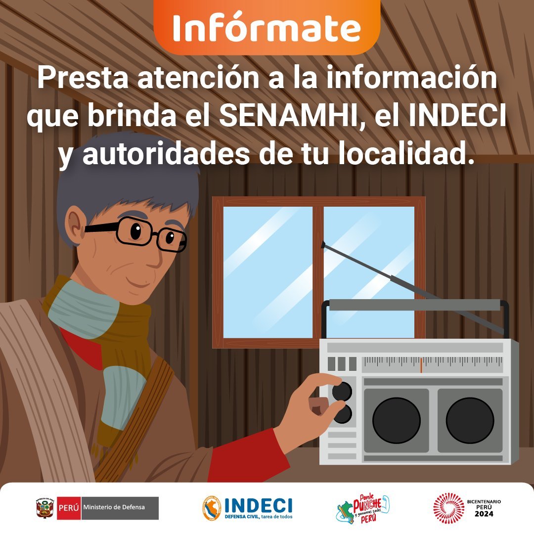 🍃El #Friaje se caracteriza por la llegada de aire frío a la selva, con la ocurrencia de lluvias, tormentas eléctricas y viento, haciendo que la temperatura descienda bruscamente. Por ello, es importante tomar en cuenta estas recomendaciones del #INDECI: