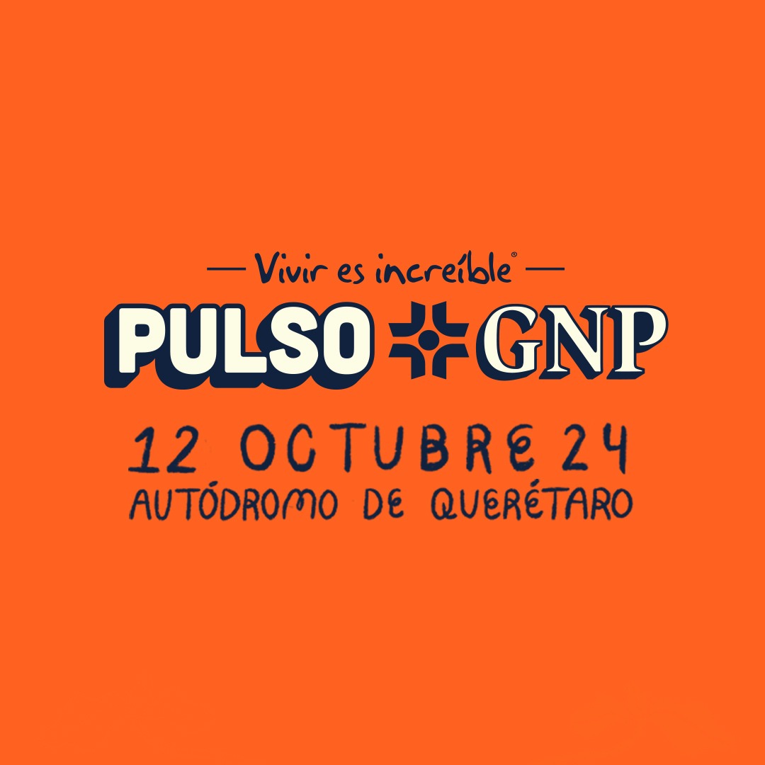 Nuestro pulso se elevará a nuevas alturas este 12 de octubre con un line up INCREÍBLE. ☁️ ✨ 📌 Autódromo de Querétaro ⁣ ¿Están listos? #PulsoGNP24 #Viviresincreíble #VolvemosALatir