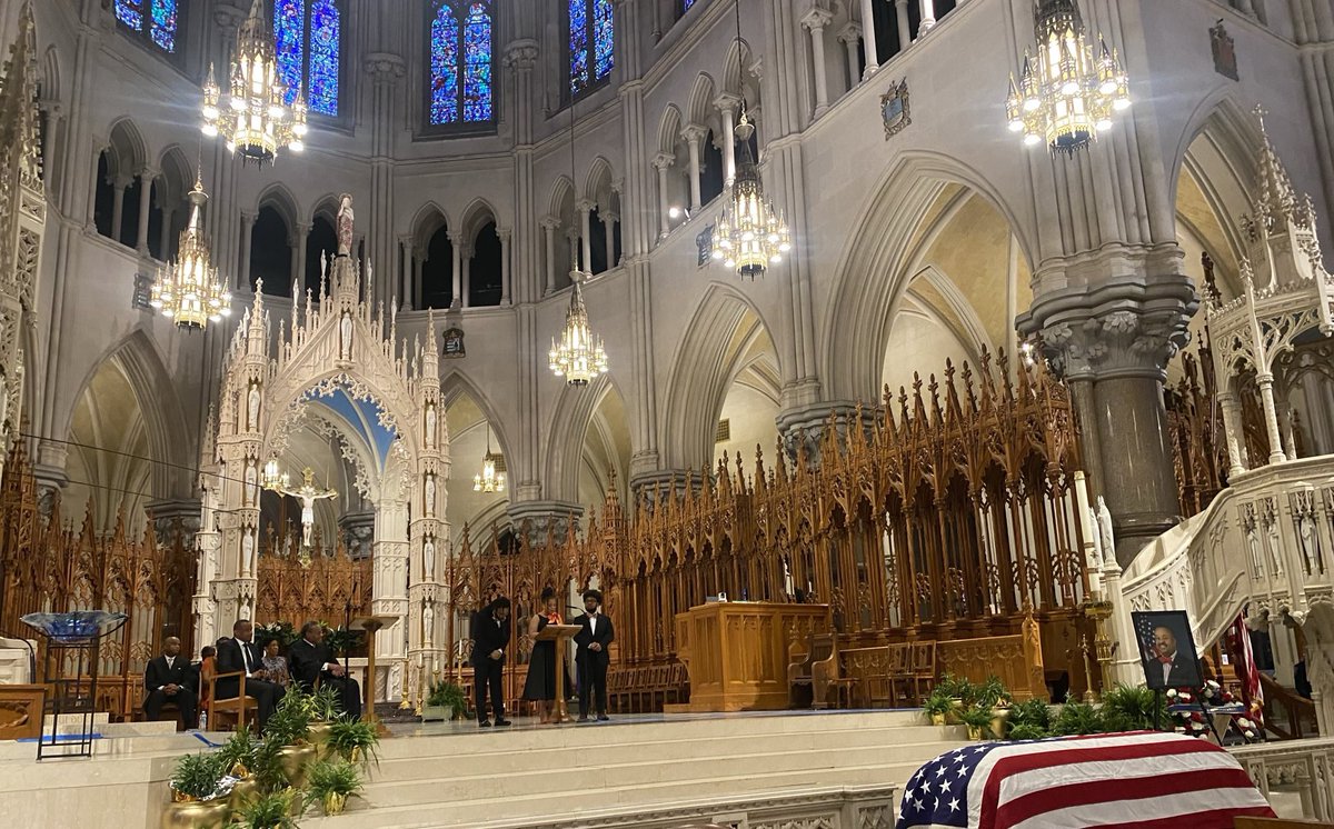 What a beautiful celebration of the life of Donald Payne Jr. I knew him as a Congressman and public servant, but I leave the service filled with the powerful stories from his children and family of a joyous man who never lost sight of who he was and where he came from. Rest in…