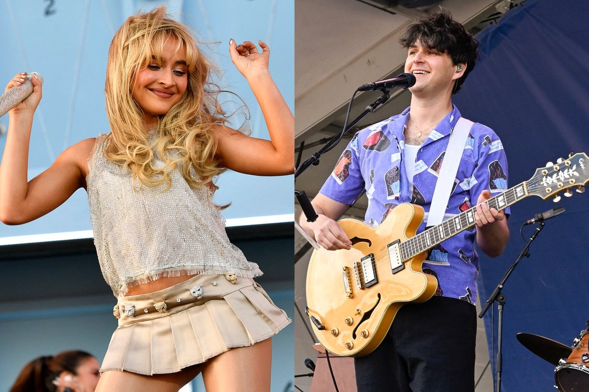 Sabrina Carpenter will be working late .... 'cause she's a ... 'SNL' musical guest. Vampire Weekend, too! More: rollingstone.com/tv-movies/tv-m…