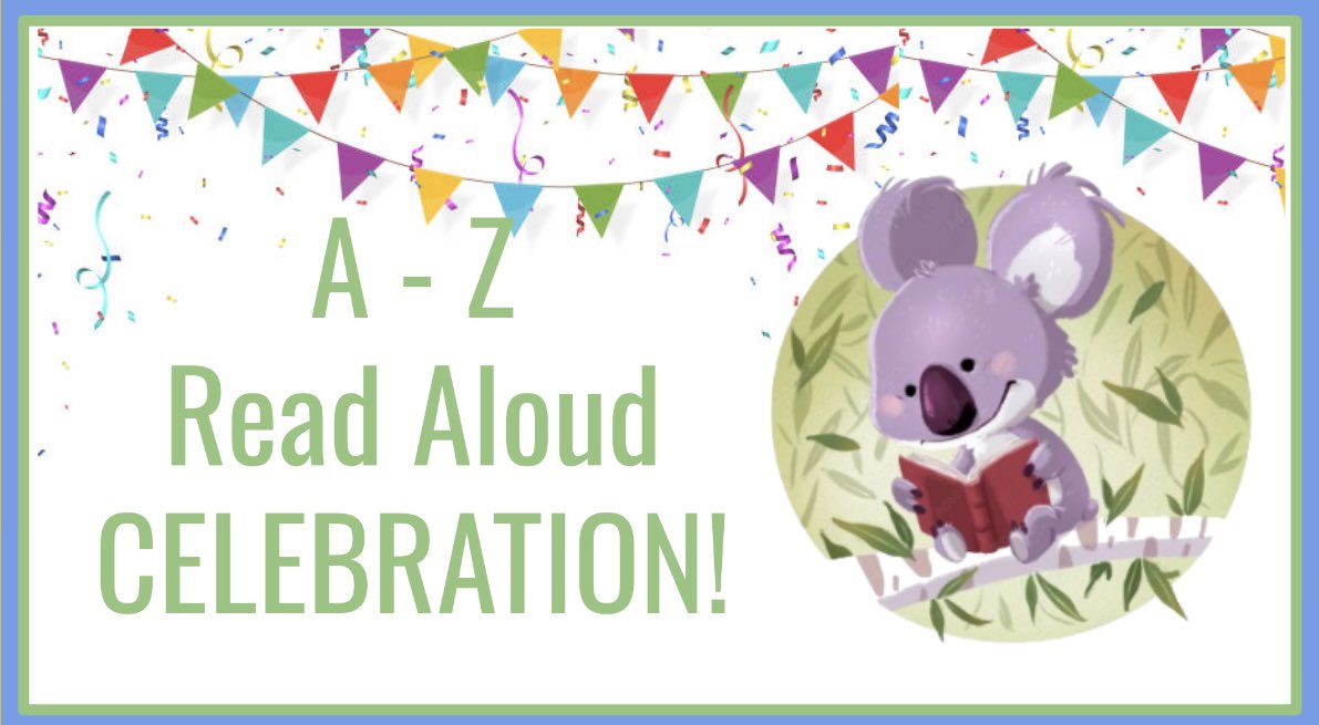 The @CowlishawKoalas A - Z Read Aloud Celebration is off to a fun start! Thanks for the inspiration @mariapwalther 🐨💛📚 #204Reads #rockishaw