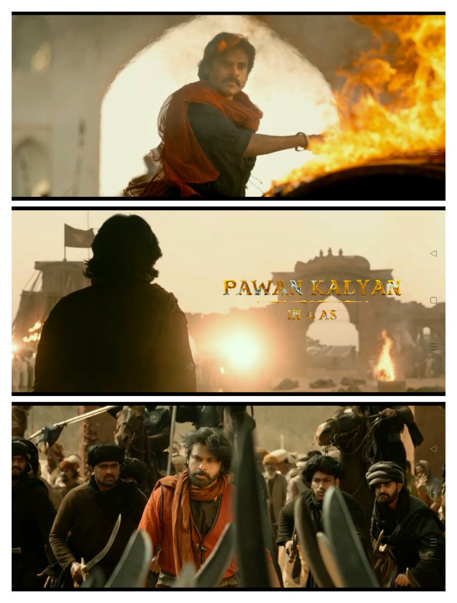 #HariHaraVeeraMallu extraordinary teaser of our beloved janasenani, in every frame he looks stunning 👌👌 #KrishJagarlamudi garu 🙏👏👏 #Pawanakalyan