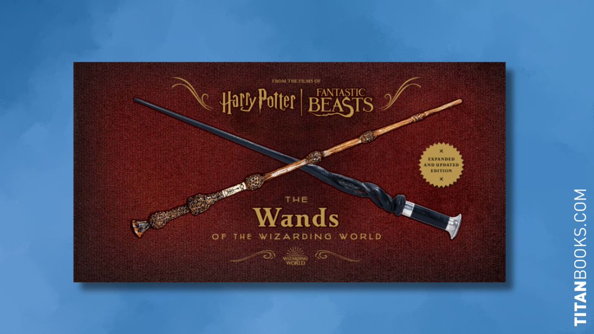 Journey behind the scenes of the Harry Potter and Fantastic Beasts films in this stunning visual guide to wands, their makers, and the characters who mastered them in this expanded edition of Harry Potter: The Wand Collection. Out now: tinyurl.com/2yf98ax3