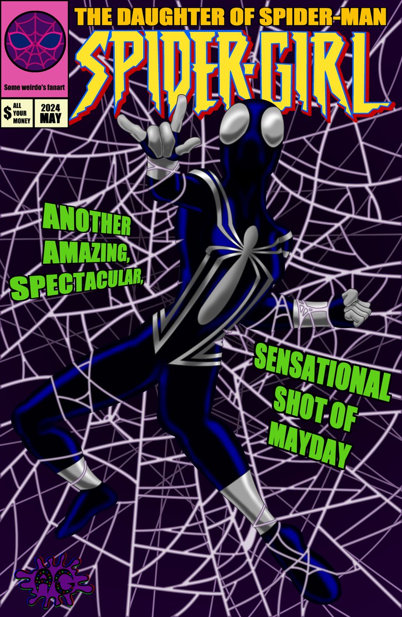 Day 2 - Black suit
#spiderman #spidergirl #spiderwoman #spidergirlMayday #spiderwomanmayday #mayday #m2 #blacksuit
