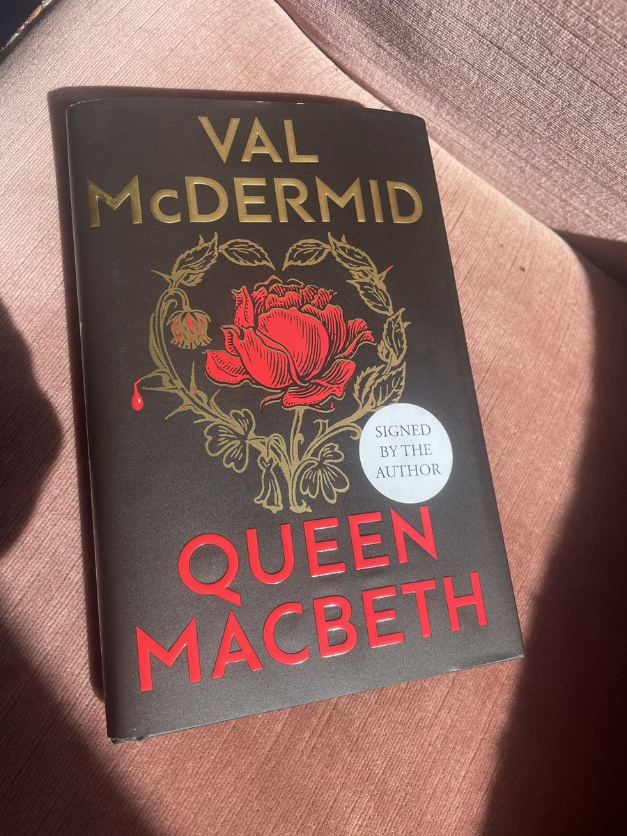 At last!!! 🤓 very excited. @valmcdermid ❤️❤️📚📚